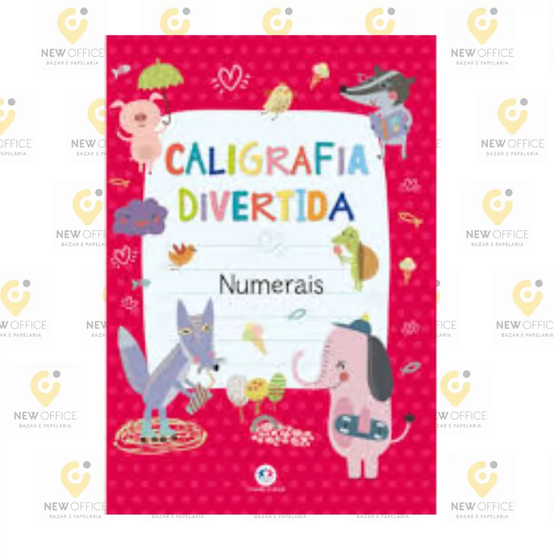 LIVRO PEDAGOGICO CALIGRAFIA NUMERAIS 16PGS UNIDADE 68594 - CIRANDA