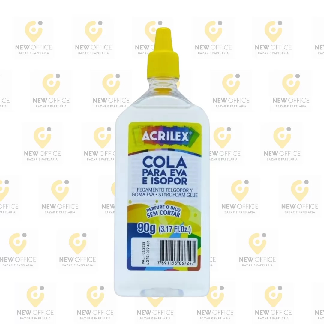 COLA PARA EVA E ISOPOR 90G ACRILEX