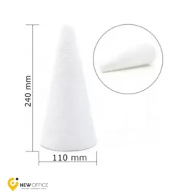 CONE DE EPS (ISOPOR) 110MM BASE X 240MM ALTURA