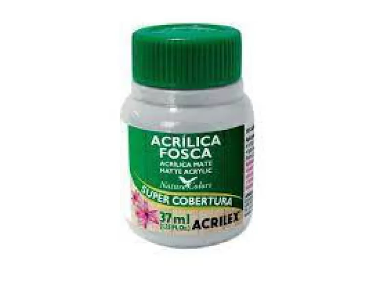 TINTA CINZA ACRÍLICA FOSCA 37ML