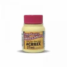 TINTA FOSCA PVA ARTESANATO 37ML ACRILEX AMARELO