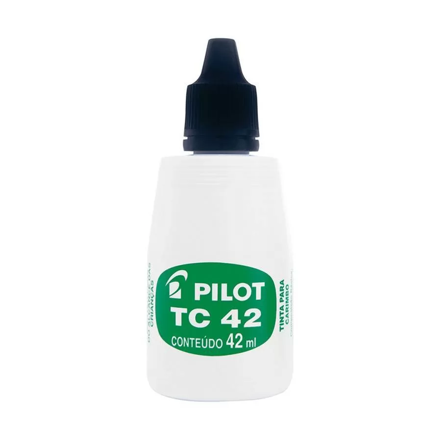 TINTA PARA CARIMBO PILOT 42ML PRETA