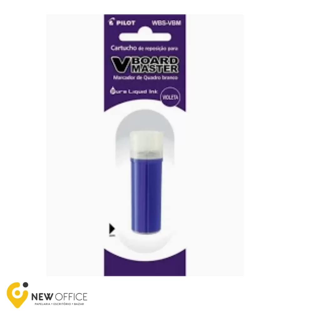 TINTA REFIL MARCADOR QUADRO BRANCO PILOT VIOLETA