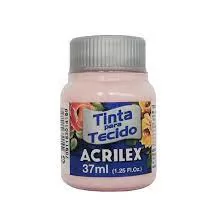 TINTA TECIDO ROSA BEBE FOSCA 037ML ACRILEX