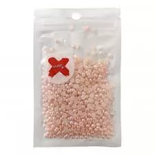 PEDRA DECORAÇÃO - MEIA PEROLA 6MM - 17 GR - ROSE