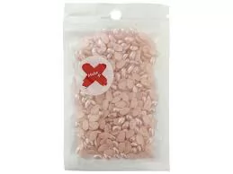 PEDRA DECORAÇÃO - MEIA PEROLA GOTA 8MM - 17 GR - ROSE
