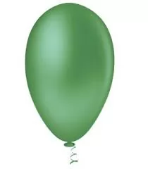 BALÃO 7 LISO VERDE BANDEIRA C/50 - PIC PIC