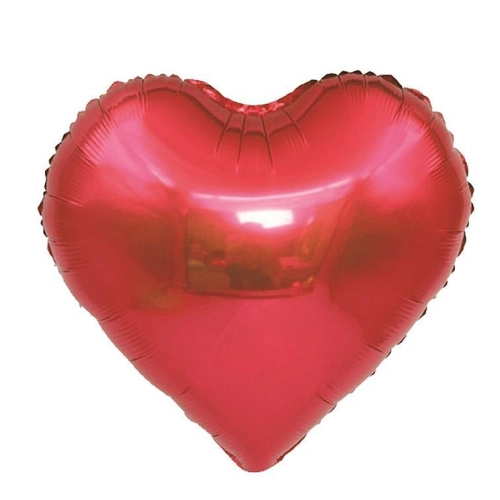 BALÃO CORACAO 18/20 VERMELHO