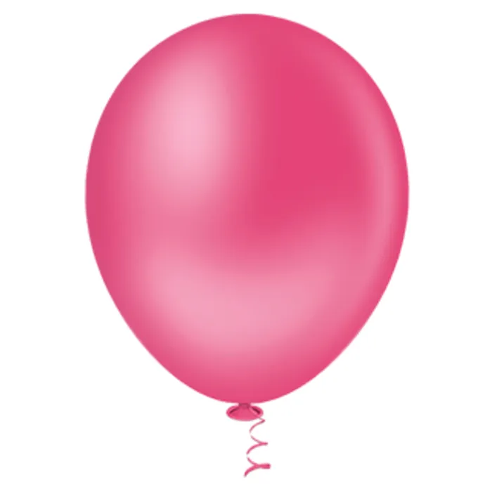 BALÃO LISO N9 PINK GRAN FESTA C/ 50UN