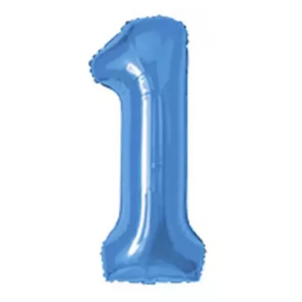 BALÃO METALIZADO 1640 CM AZUL 1