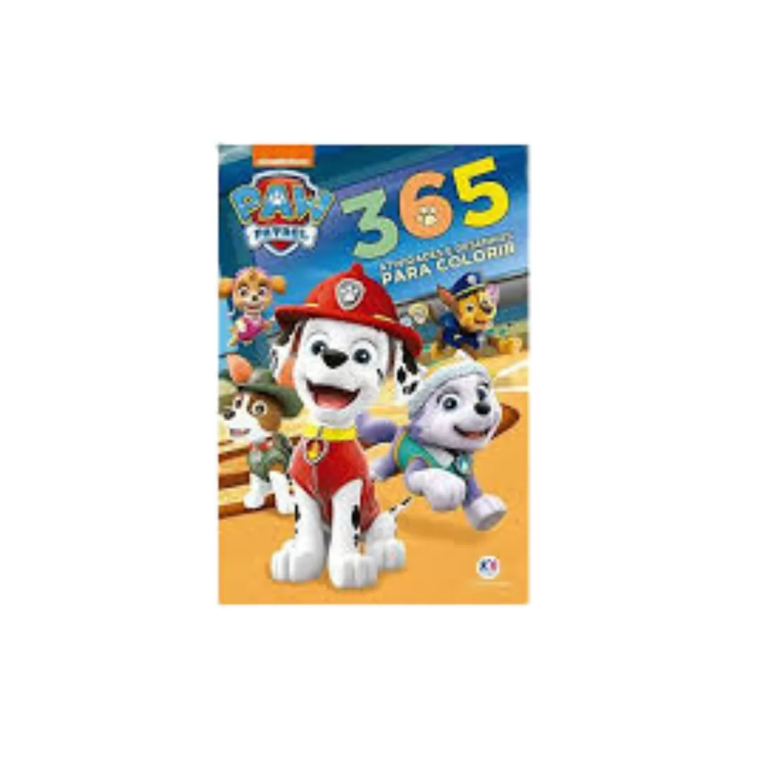 365 ATIVIDADES E DESENHOS PARA COLORIR - PATRULHA CANINA