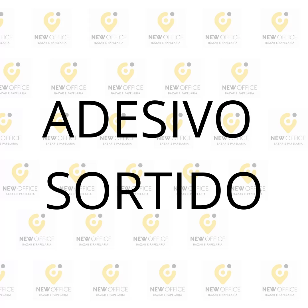 ADESIVO CARTELA  SORTIDO