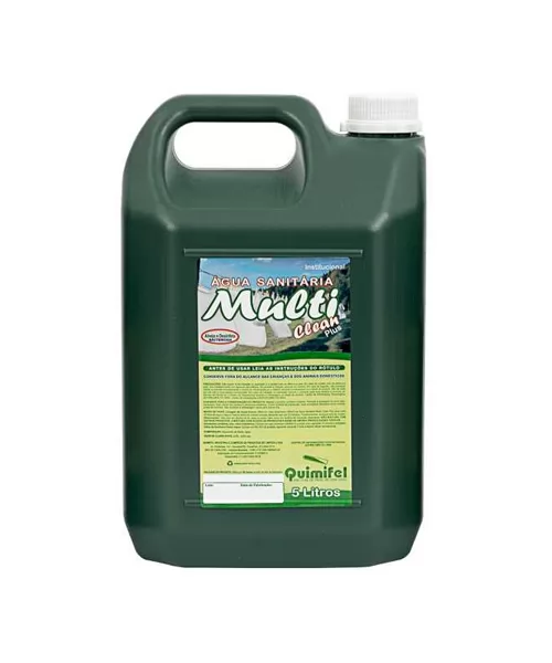 ÁGUA SANITÁRIA MULTI CLEAN 5L- QUIMIFEL