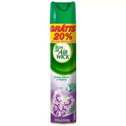 ODORIZADOR AMBIENTAL BOM AR AEROSOL 360ML