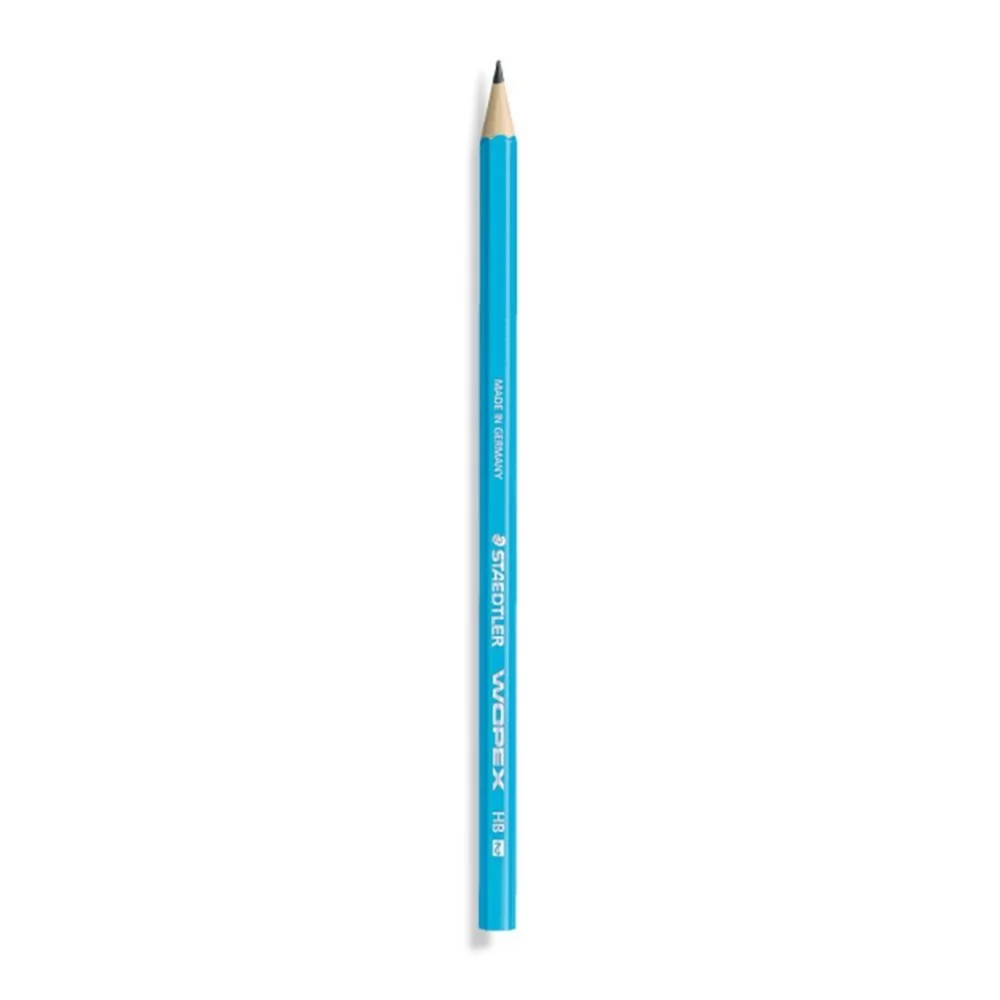 LÁPIS PRETO HB2 AZUL NEON WOPEX - STAEDTLER