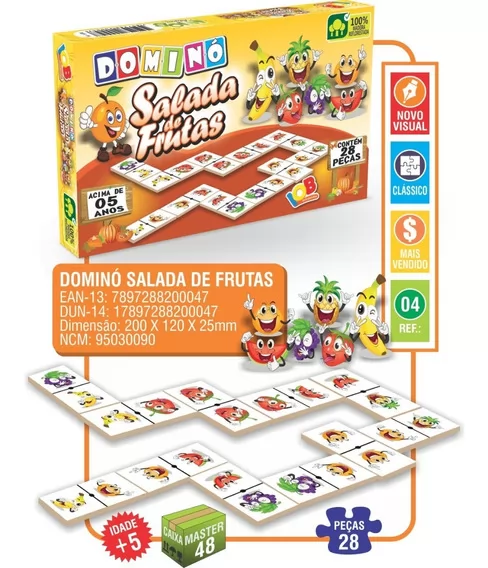 DOMINÓ SALADA DE FRUTAS UN