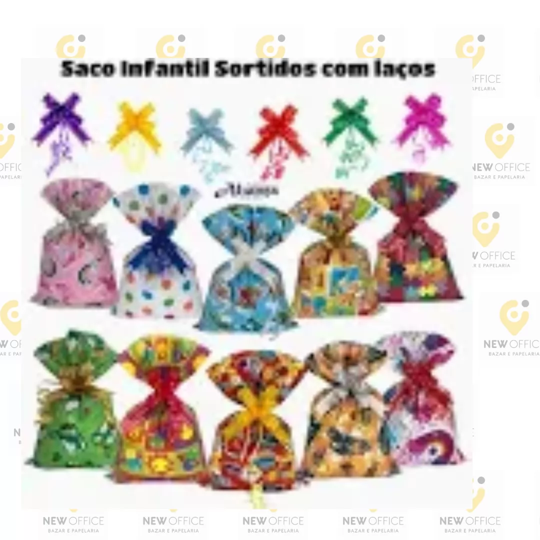 EMBALAGEM PARA PRESENTE UN (SACO) 20CMX29CM