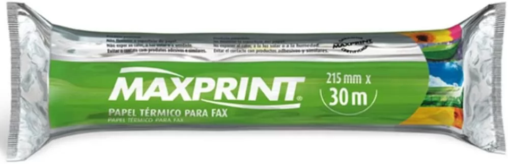 BOBINA FAX 215MMX30MT OFFICE