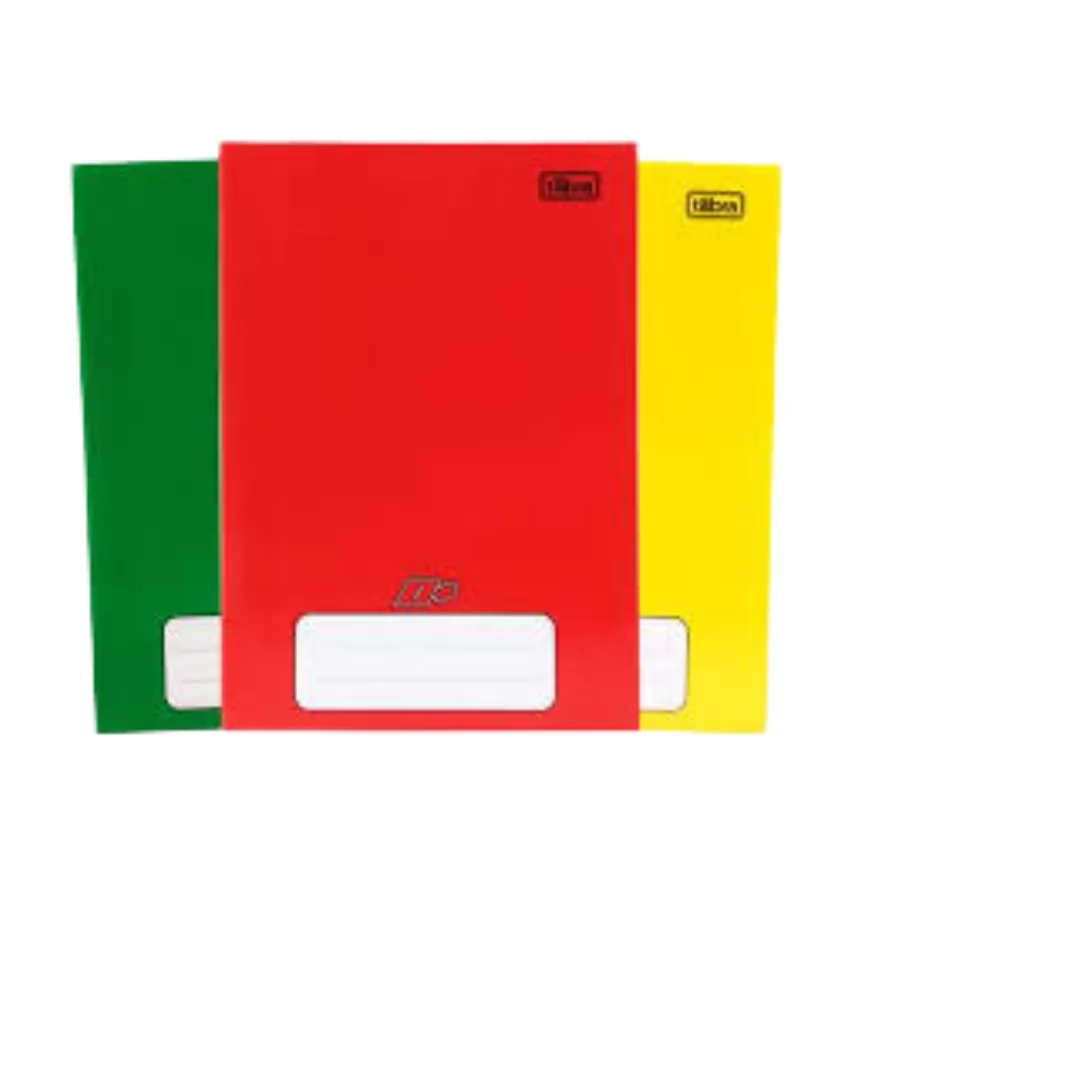 CADERNO BROCHURA D+ VERMELHO 96FLS