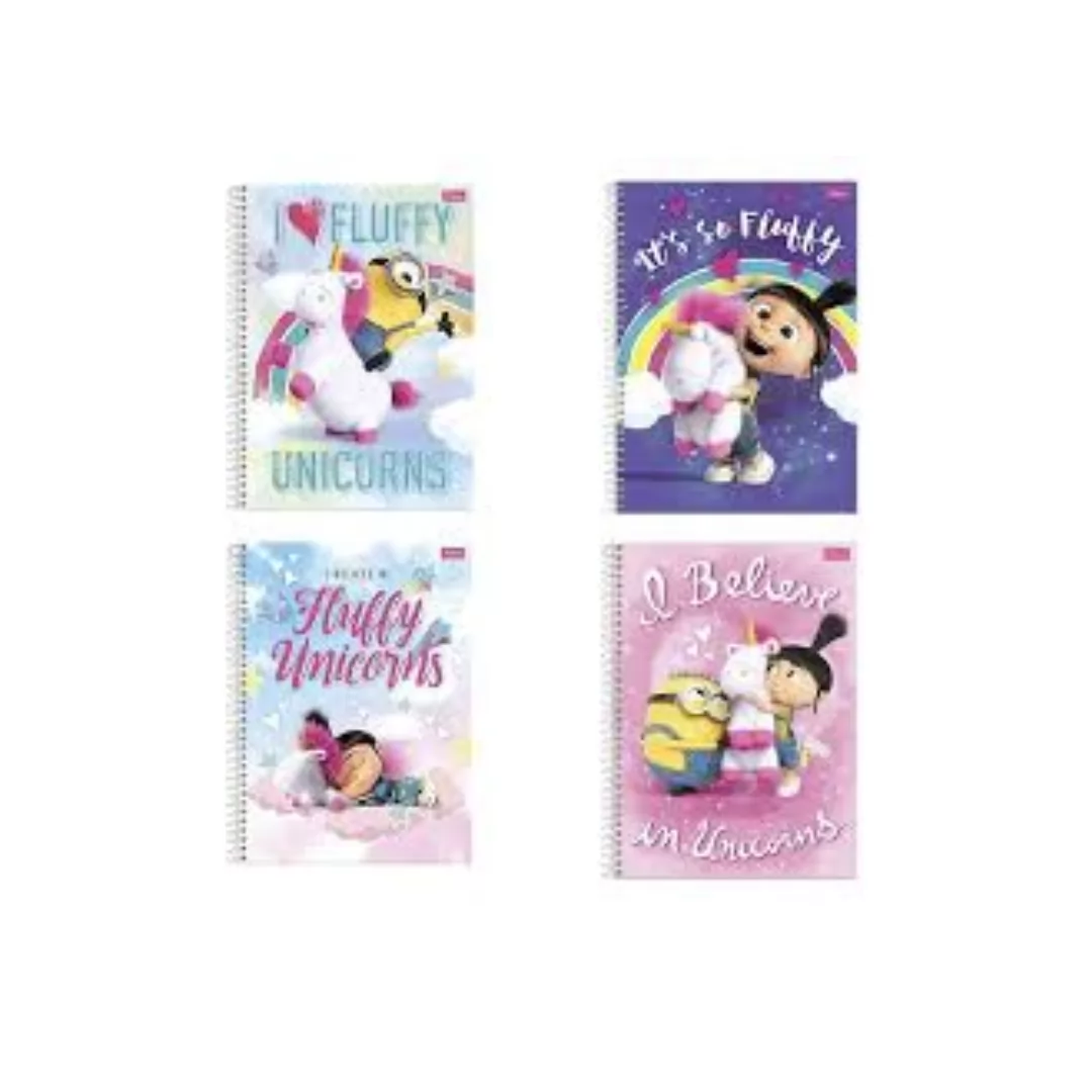 CADERNO 96 FL FORONI MINIONS