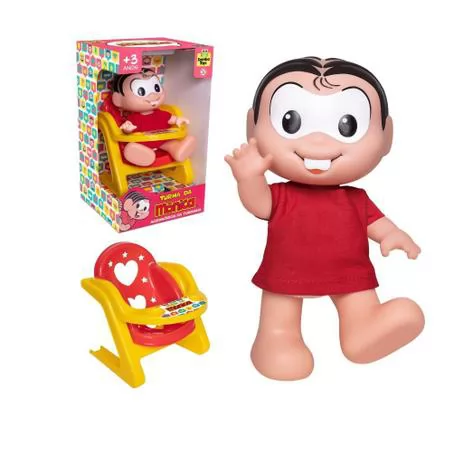 MINI CADEIRA DE PAPINHA - TURMA DA MONICA