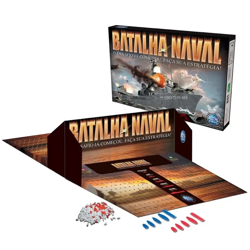 JOGO BATALHA NAVAL - PAIS E FILHOS