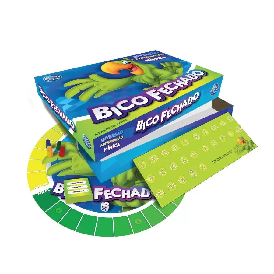 JOGO BICO FECHADO TABULEIRO - PAIS E FILHOS