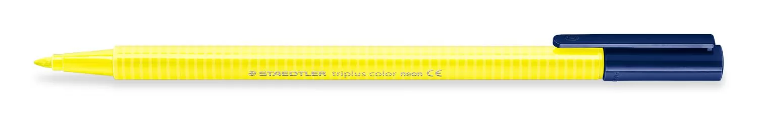 CANETA TRIPLUS AMARELO NEON 1.0MM 323-101 STAEDTLER