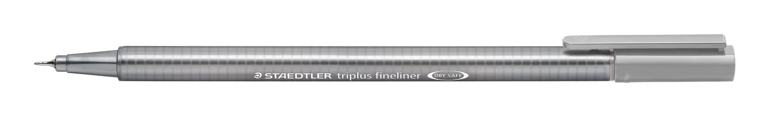 CANETA TRIPLUS CINZA PRATEADO 0.3MM 334-82 STAEDTLER