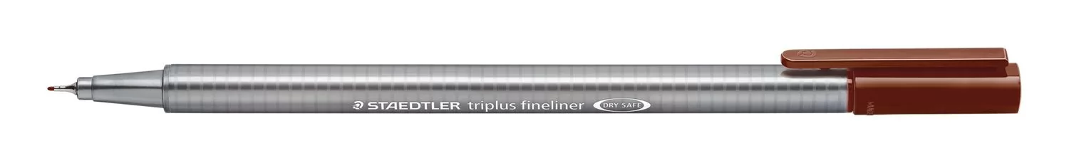 CANETA TRIPLUS MARROM 0.3MM 334-76 STAEDTLER