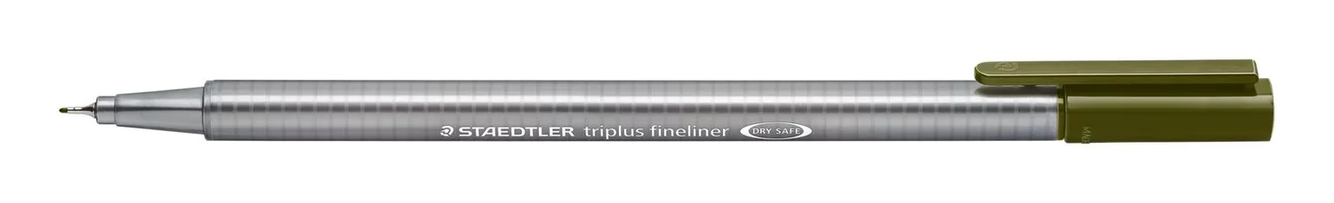 CANETA TRIPLUS VERDE OLIVA 0.3MM 334-57 STAEDTLER