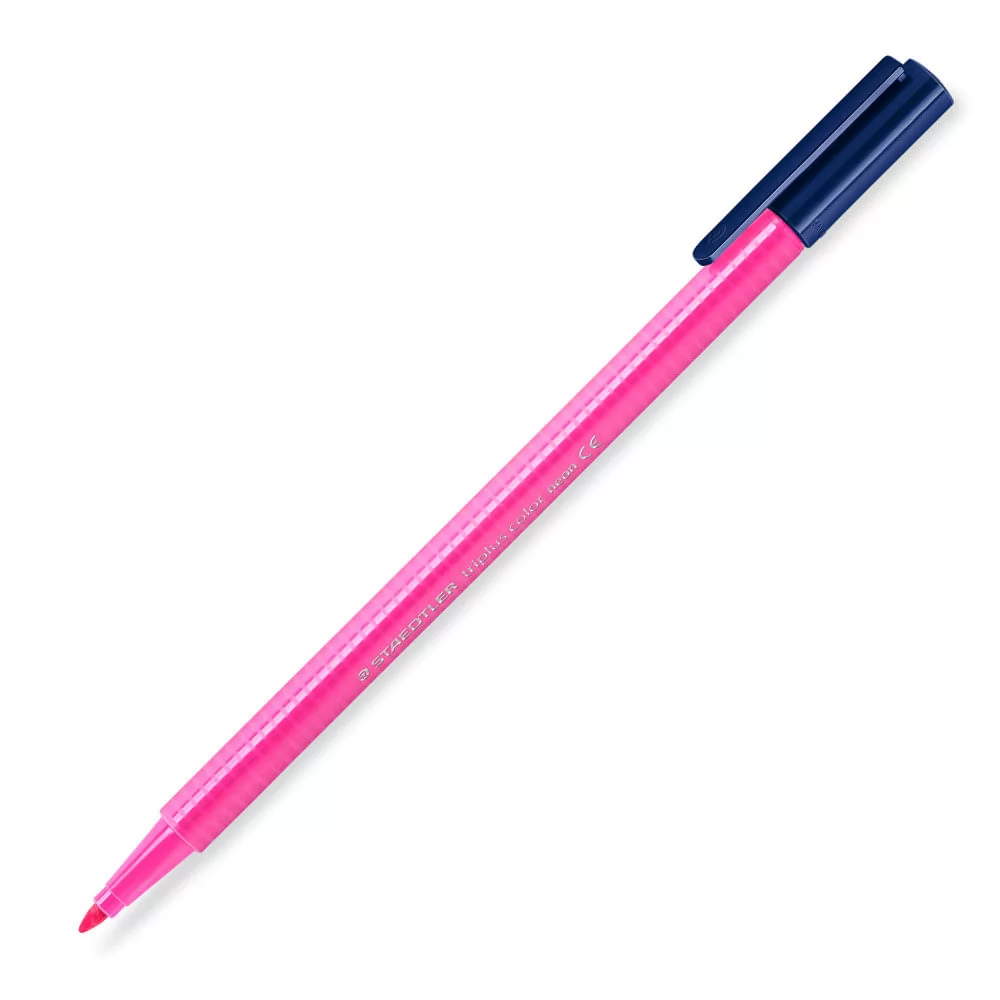 CANETA TRIPLUS PINK NEON 1.0MM 323-221 STAEDTLER