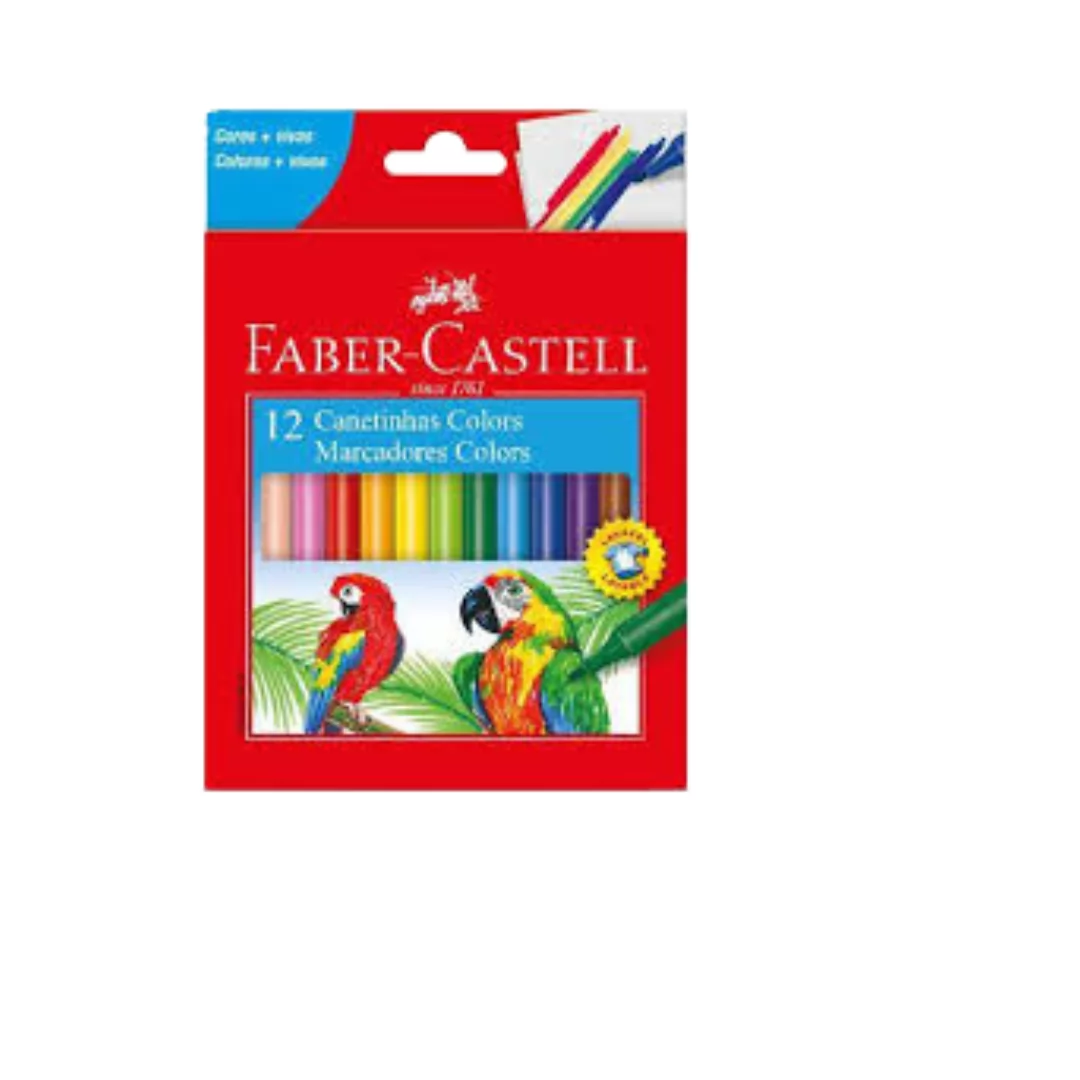 HIDROCOR 12 CORES FABER CASTELL