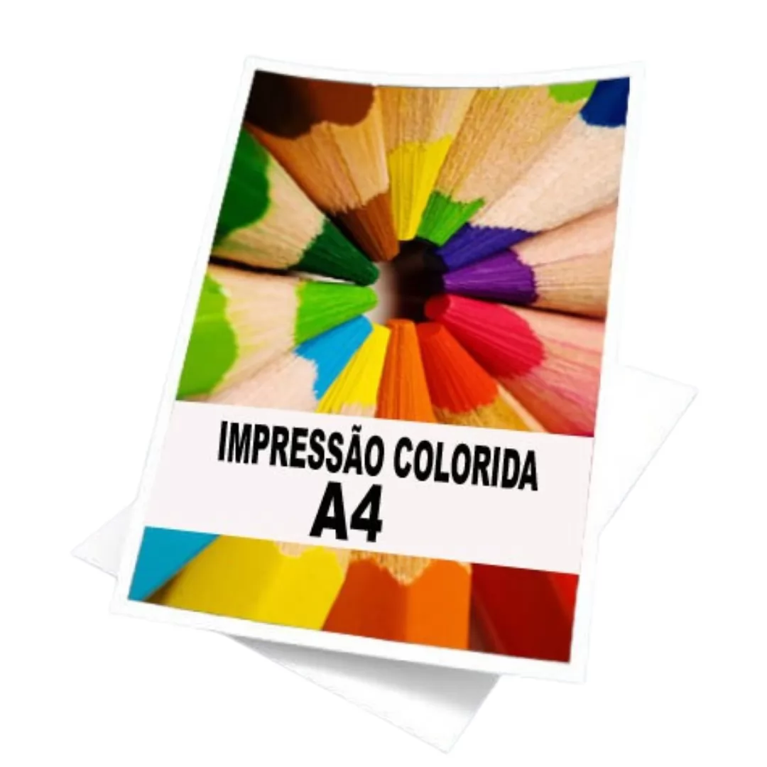 IMPRESSÃO/CÓPIA A4 (MÉDIA COR)
