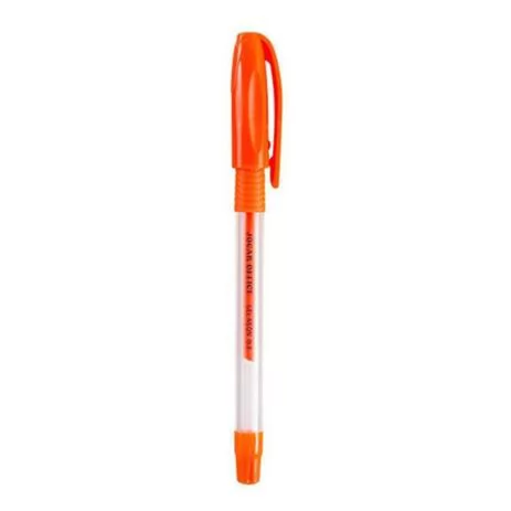 CANETA ESFEROGRÁFICA GEL BRILHO LARANJA 1.0MM  PONTA MÉDIA - JOCAR OFFICE