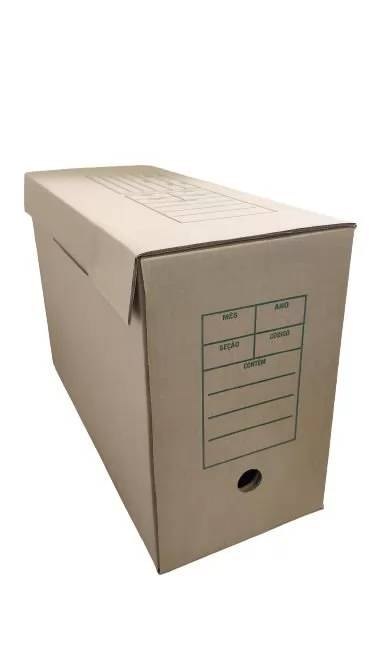 ARQUIVO MORTO PAPELÃO PARDO GRANDE 352MMX244MMX249MM