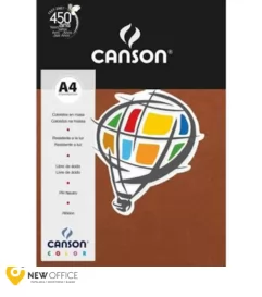 PAPEL CANSON A4 180G AVULSO CHOCOLATE