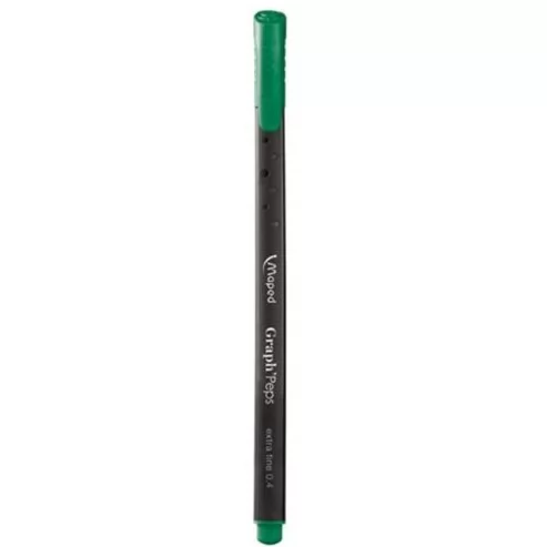 CANETA FINELINER GRAPH PEPS VERDE ESCURO