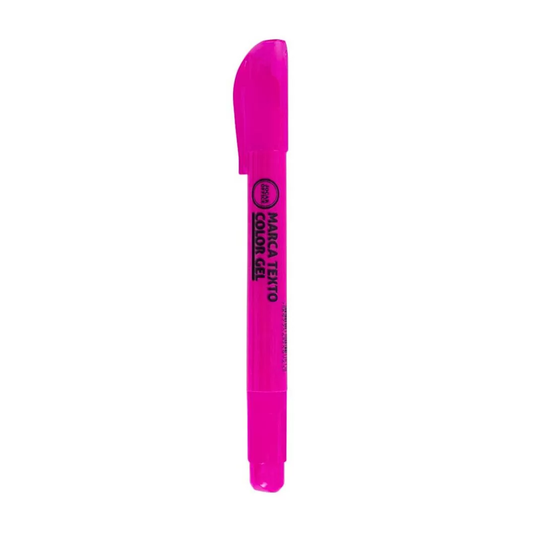 MARCA TEXTO GEL ROSA JOCAR OFFICE