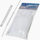 GRAMPO PLÁSTICO DELLOFIX BRANCO/PRETO UN