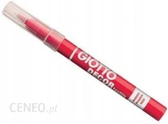 CANETA P/TECIDO GIOTTO DECOR TEXTIL VERMELHO