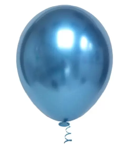 BALAO PLATINO REDONDO 05 AZUL PIC PIC 25 UN