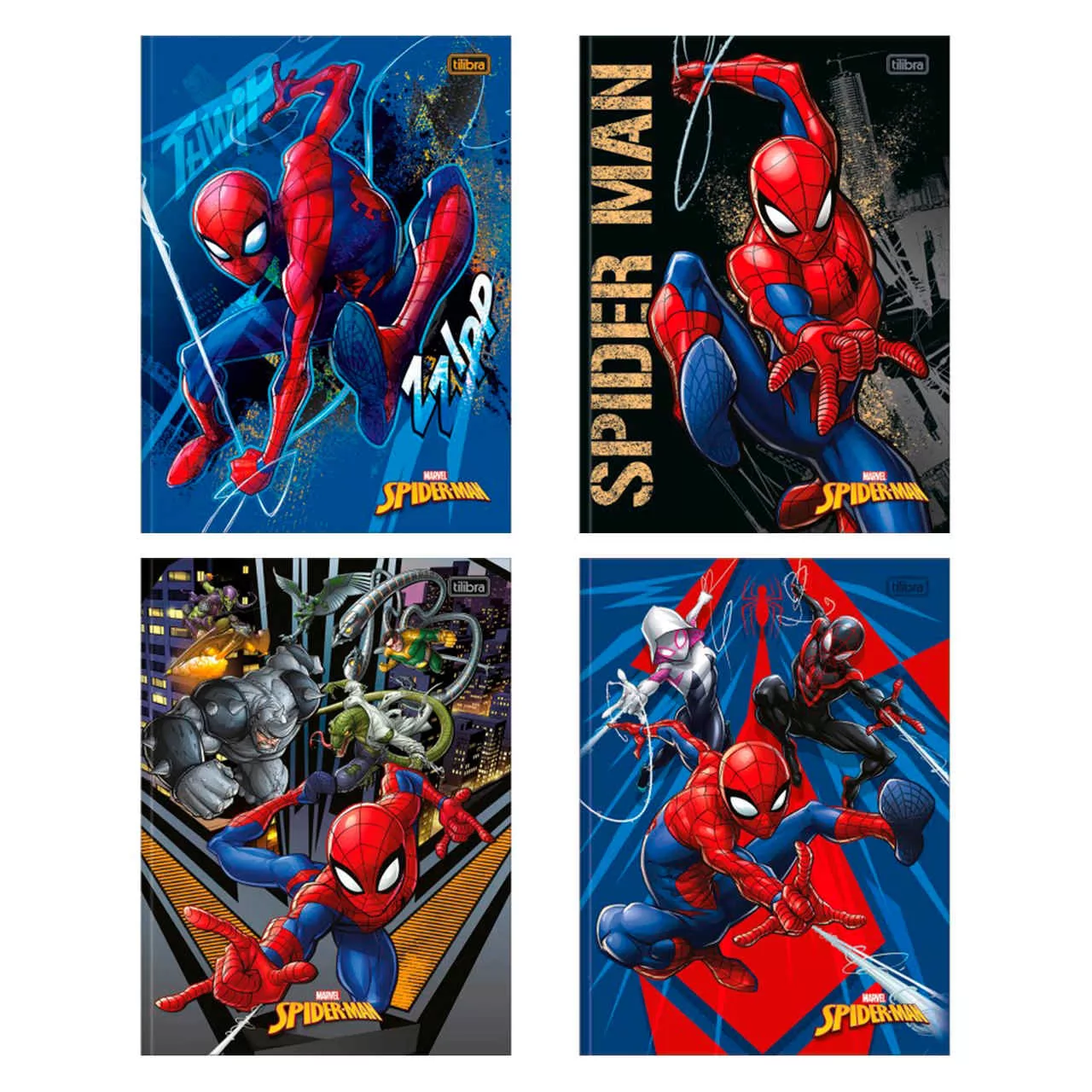 CADERNO BROCHURA UN SPIDER MAN 80 FLS