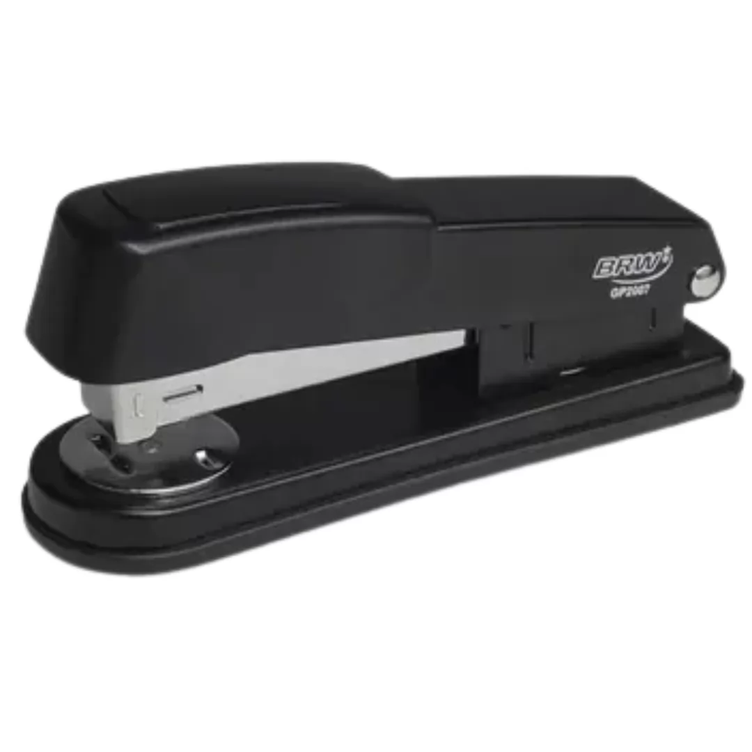 GRAMPEADOR DE METAL PARA 25FLS - BASE DE 13CM - PRETO