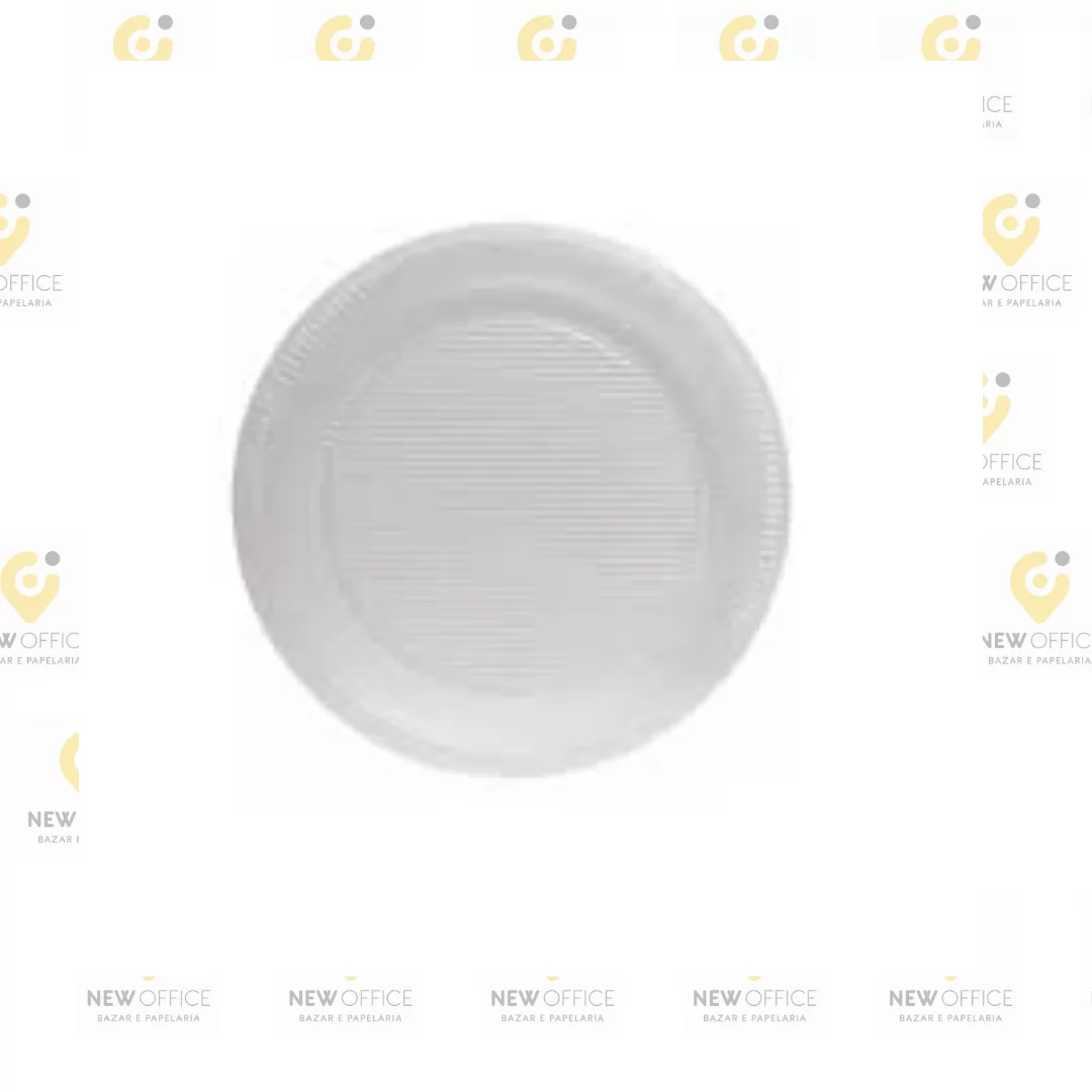 PRATO 23CM BRANCO PCTE C/10 UNI- DUDIGO