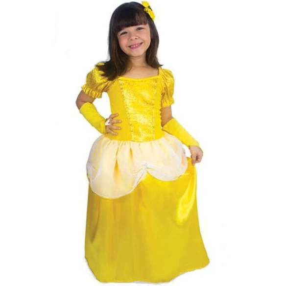 FANTASIA INFANTIL PRINCESA DA BELLA LUXO - BRINK MODEL