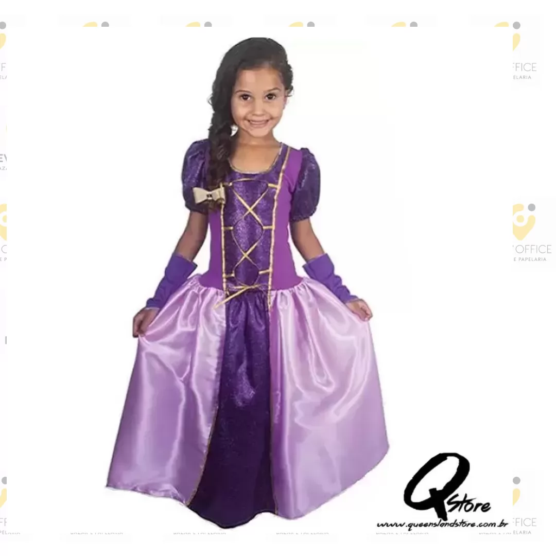 FANTASIA INFANTIL PRINCESA LIZ LUXO - BRINK MODEL