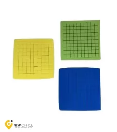 CARTELA MATERIAL DOURADO  9PC 12X12CM 10MM- EVAMAX