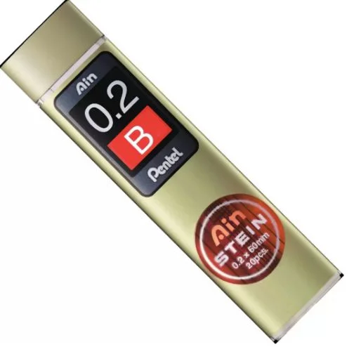GRAFITE 0.2MM AIN STEIN B- PENTEL