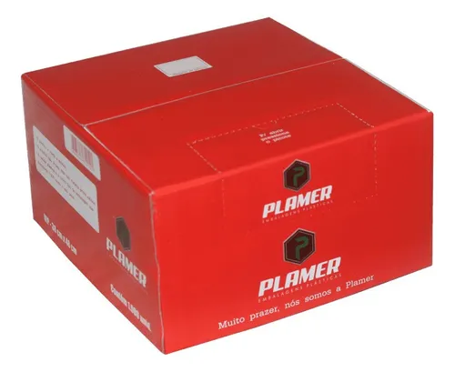 SACOLA PLÁSTICA 48CMX58CM CONTÉM 1000UN. - PLAMER